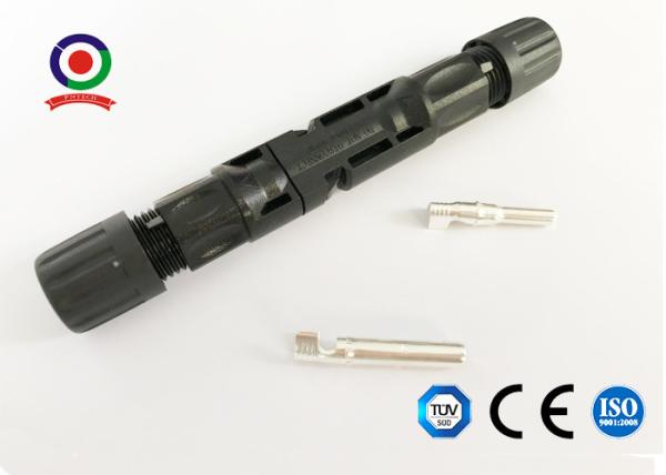 o conector solar IP67 da C.C. 1500V Waterproof o homem 30A e o TUV fêmea aprovados