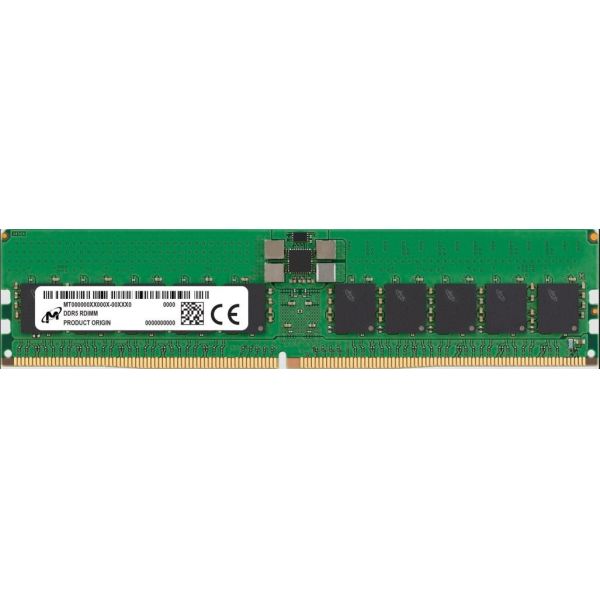MICRON MTC20F2085S1RC48BA1 32gb 2rx8 Ddr5 Rdimm 4800mt/s Memory Module