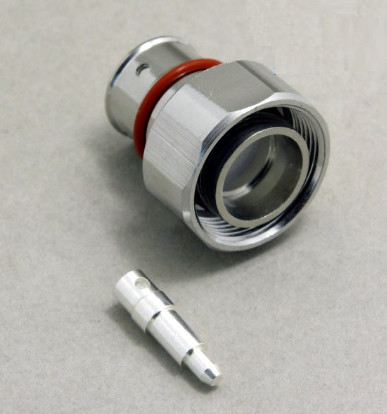 Customized RF connector Mini-DIN 4.3-10 male soldering type for 1/2" superflex