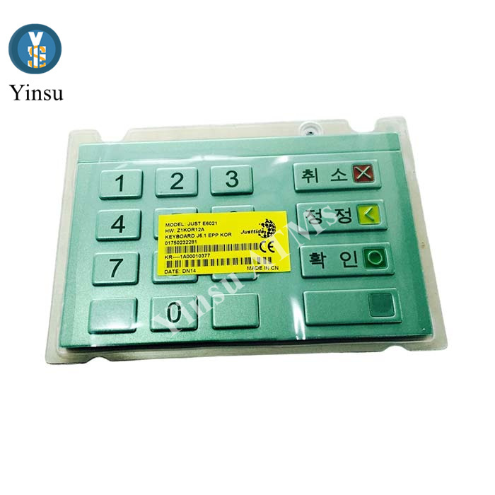 01750232281 ATM Parts Wincor Nixdorf Keyboard J6 EPP Korean 1750232281