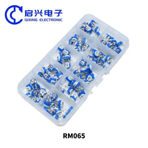 RM065 Blue White Trimmer Potentiometer Variable Adjustable Resistor RM065 101/501/102/103/104-503