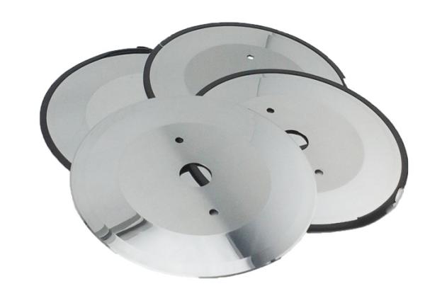 Corrugated Paper Slitter Blades , Tungsten Carbide Circular Blade High Hardness
