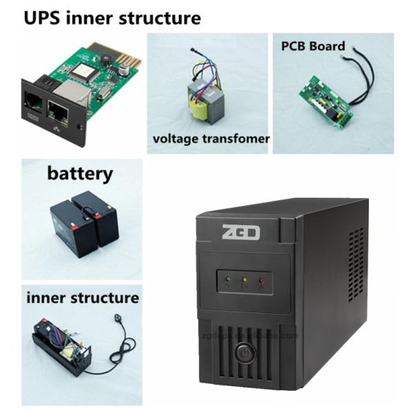электропитание UPS маршрутизатора 850va 480W Wifi мини автономное с предохранением от перегрузки
