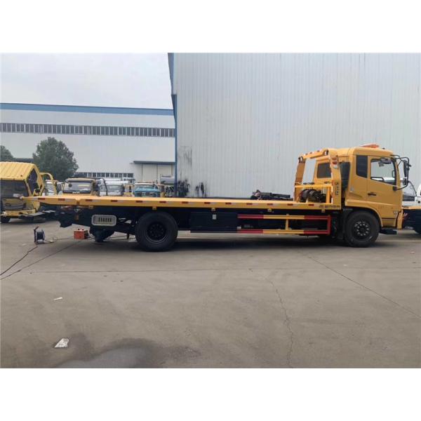 Dongfeng 8 тонн наклоненный поднос плоская кровать буксирные грузовики настраиваемая высокая долговечность