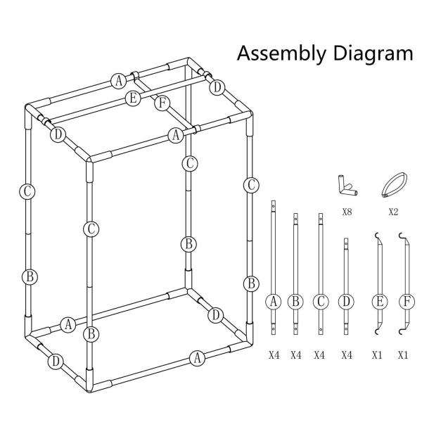 98% отражательное 210D Mylar сильно отражательное 120*240*200cm Hydroponic растут шатер