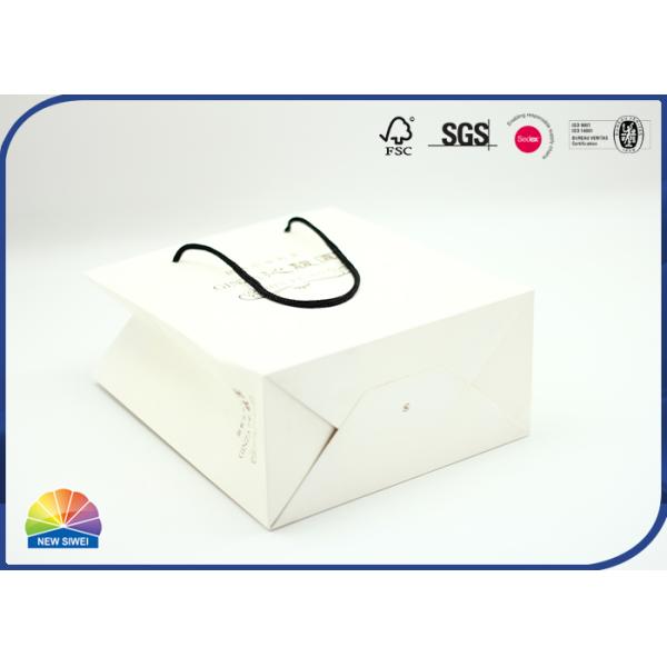 Изготовленная на заказ напечатанная бумажная портативная машинка сумки подарка покрыла сумки доставки ботинка плоского пакета средние