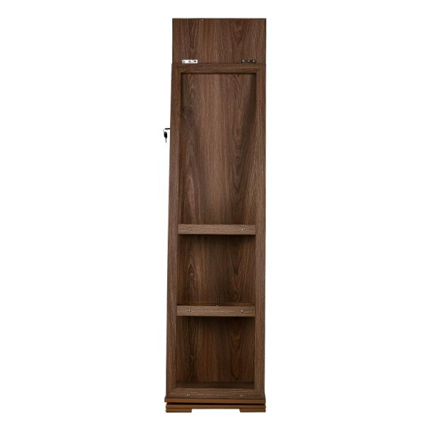 Rotating Mirror Jewelry Armoire