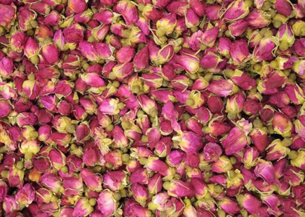 Eco Friendly Rose Bud Flower Tea , Dried Rose Buds Tea HACCP / GMP Certification