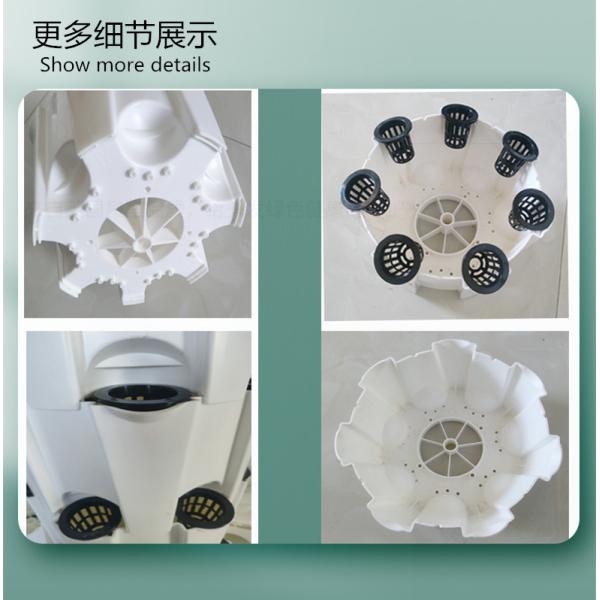 Balcony Aeroponic Growing Towers Hydroponics Vertical Garden Systems Hydroponic Systems indoor Pineapple Planting Type  Vertical