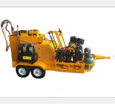 Municipal Roads Asphalt Patching Trailer , 120L Asphalt Crack Filler Machine