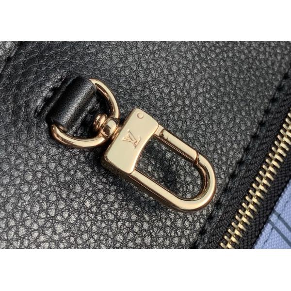 M57723 Monogram Raffia Woven And Monogram Giant Embroider LV Letters Tote Handbag