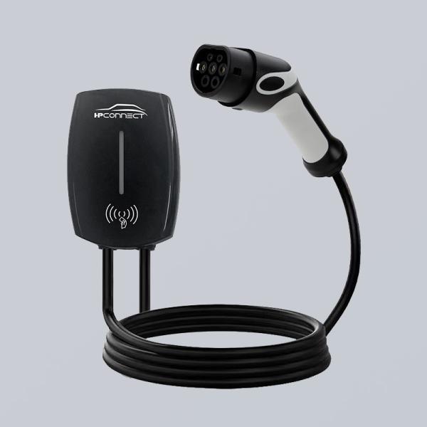 Over Temperature Protection Personal Use CCS2 Type 2 Wall Mounted EV Charger IP65 IK10
