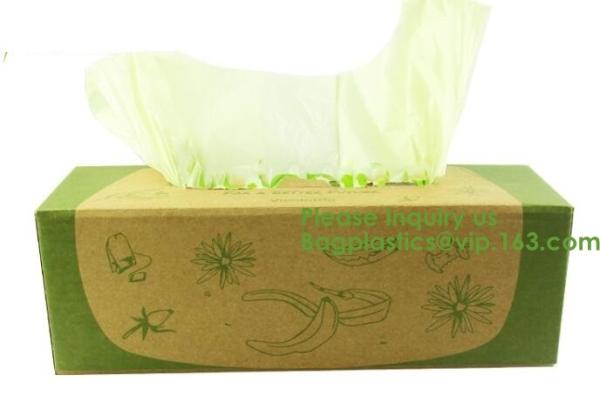 Compostable Produce Bags Food Storage, Food Waste Kitchen Bag, Vegetable Based, Grow Bags, Food Scraps Yard Waste Bags