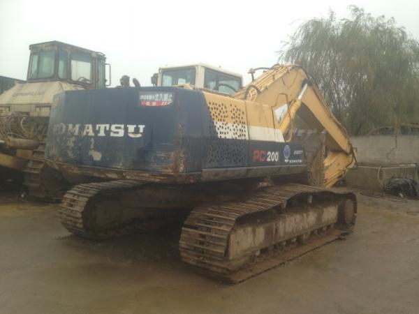 USED KOMATSU PC200-5 EXCAVATOR FOR SALE ORIGINAL JAPAN KOMATSU PC200-5 DIGGER SALE