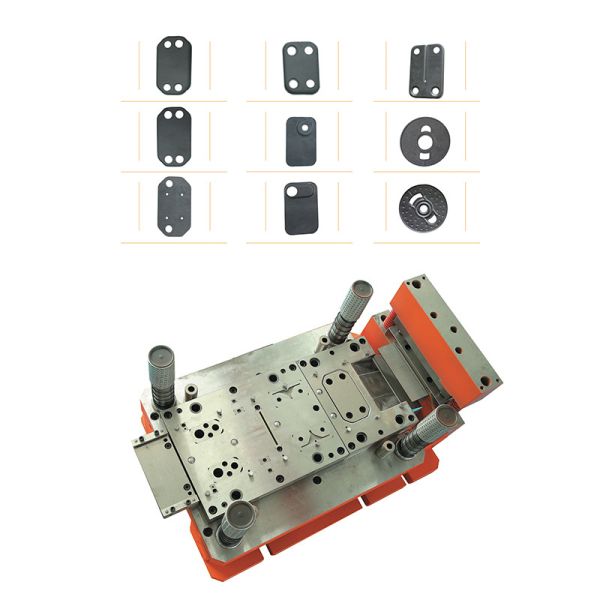 Sheet Metal Progressive Stamping Die for Automotive Oil Cooler Components