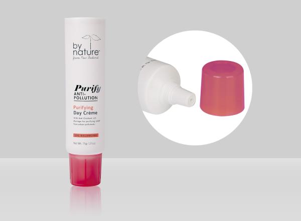 Aloe Vera Tube Custom Empty Plastic Cream Squeeze Cosmetic Packaging Tubes With Nozzle