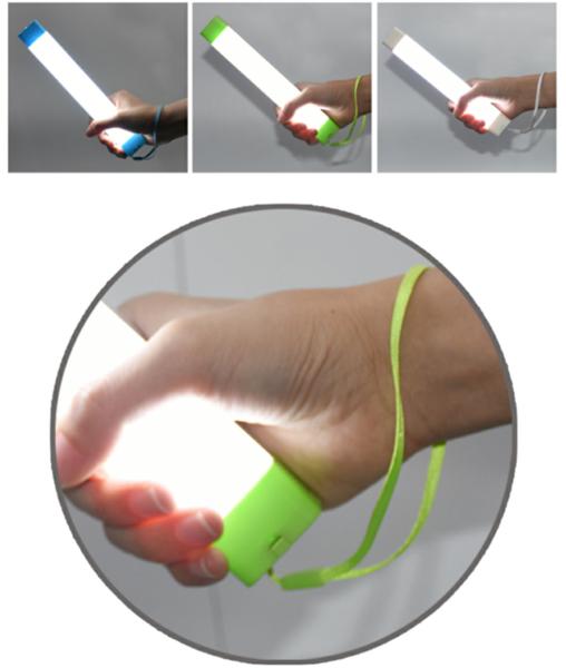 luz de emergência do diodo emissor de luz de 8W 1800mAh Mini Rechargeable para o quarto