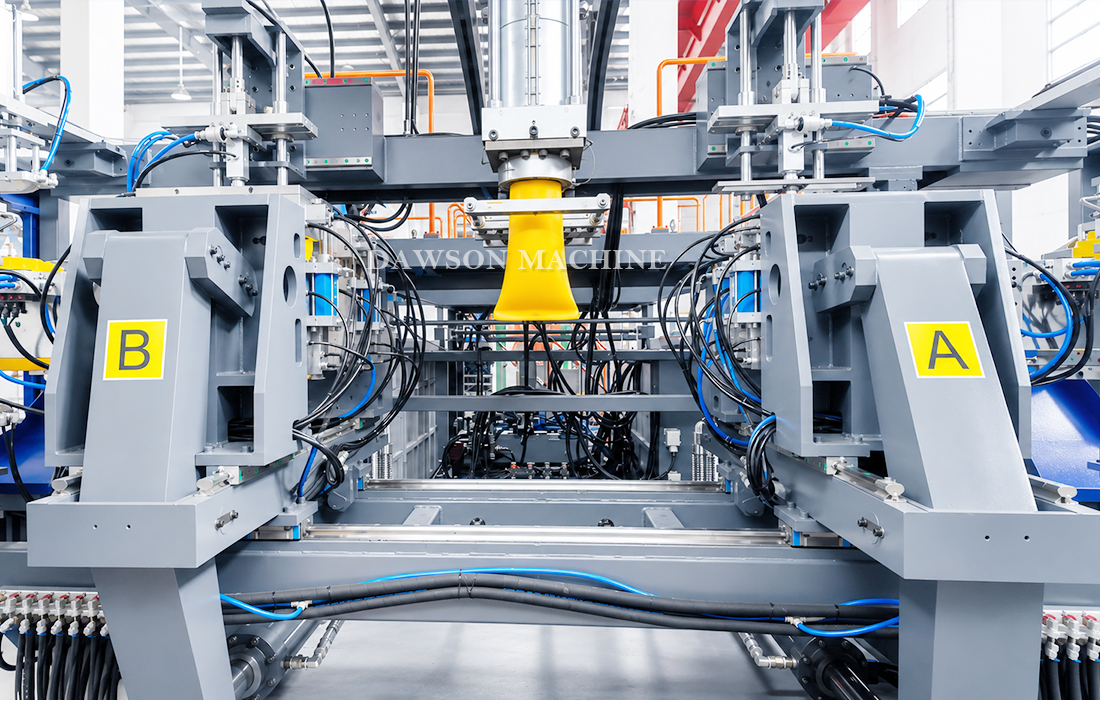 Automatic DSB100II-30L HDPE Plastic Container Blow Molding Machine 30L HDPE Jerry Can Blow Moulding Machine