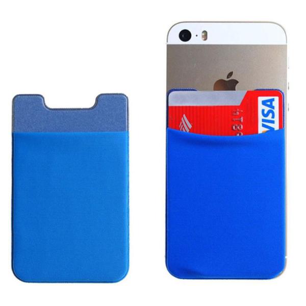 3M Adhesive Silicone Credit Card Holder 86*57*2mm Size 4C Offset Printing