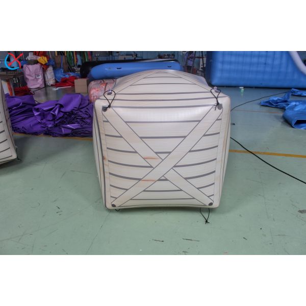 Custom Inflatable Paintall Bunkers ACME Wooden Crate Prop for Simulation Gun Battle Game