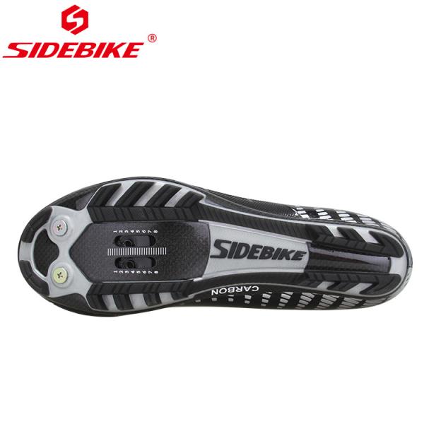 Black Carbon Mountain Bike Shoes High Reliability With CE / ISO Certification