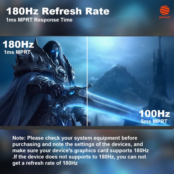 27-Inch White Curved 1K (1920x1080) 180Hz IPS Gaming Monitor - 5ms GTG, 99% sRGB, FreeSync Compatible & Eye Care Mode