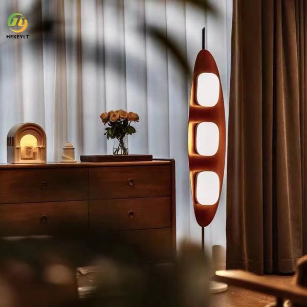 Lámpara de pie creativa del velero del vintage para el dormitorio del sofá de la sala de estar