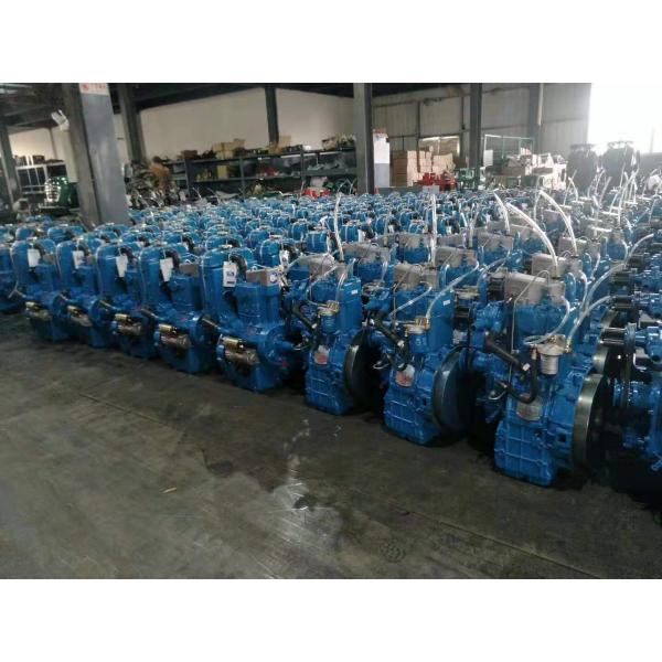 DLK195 Farm Tractor Parts Single Cyclinder Diesel Tractor Engine Gear Drive 9.4kw