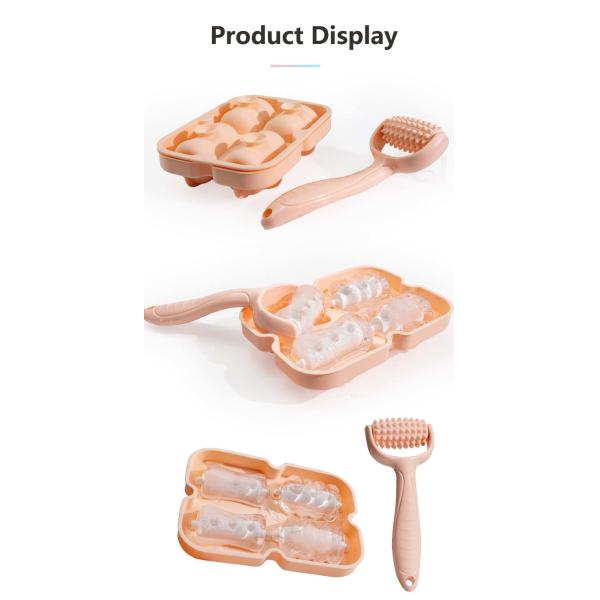 Cryotherapy Ice Roller For Face Eyes Silicone Face Massager Roller Puffiness Migraine Pain Relief And Minor Injury