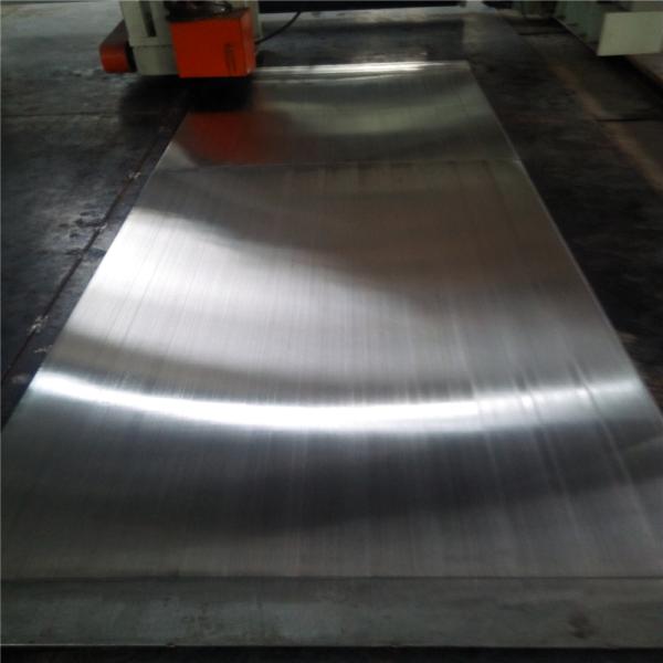 AISI Cold Rolled Stainless Steel Plate , Hairline Finish Stainless Steel Sheet