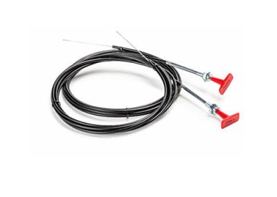 Montura do cabo de controlo do cabo T vermelho para controlo do acelerador / válvula de regulação