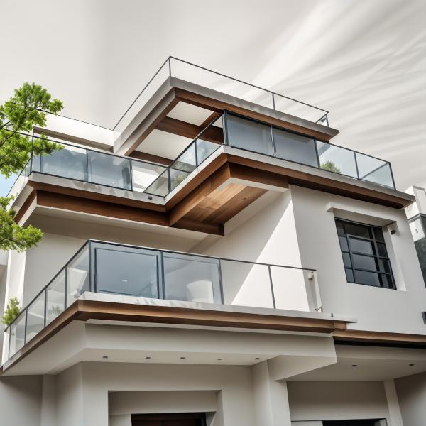 Устойчивая алюминиевая лестница балюстрада огнеупорная алюминиевая лестничная рельса