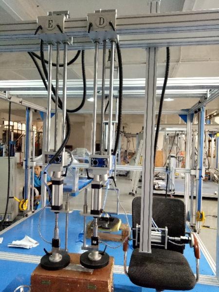 As máquinas de testes da mobília do HAIDA EN527-3 presidem a máquina de testes de fadiga detalhada HD-F738