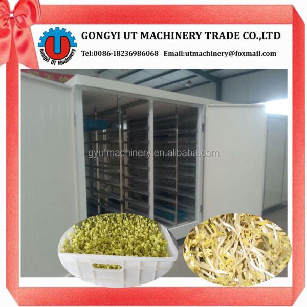 Equipo de procesamiento de raíces de frijoles para consumo diario de agua de 3m3 Producción de brotes