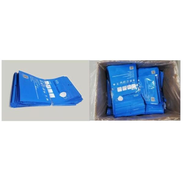 Custom Gravure Printing Resealable KN95 Plastic Ziplock Bags