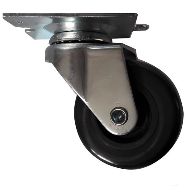 Polyurethane Scaffolding Castors with 360 Degrees Swivel and Total Lock Brake for Construction Mobility
