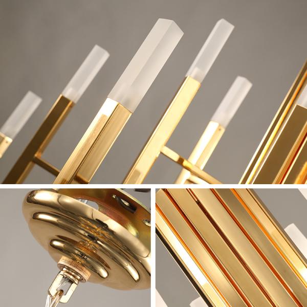 Contemporary Modern Hanging Ceiling Lights  20000 Hrs Lifespan 2 Years Warranty