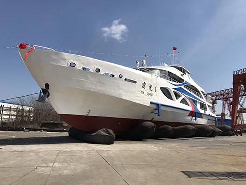Bolsas a ar de lançamento de enrolamento integrais do navio de 6 camadas