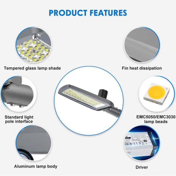 Outdoor Road Highway LED Street Light  50W 100W 150W IP66 Waterproof Energy Saving