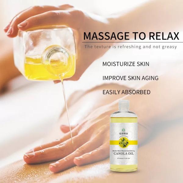 Cas 8016 49 7 Manufacture Supplier 100% pure Canola oil for cosmetics/spa/massage