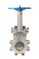 COVNA 4 polegadas de indústria de facas de porta válvula de aço inoxidável Roda de manuseio facas de porta válvula ANSI Slurry facas de porta válvula