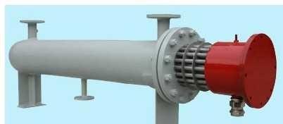Duct Type Industrial Heat Exchanger Long Life Industrial Process Water Heater