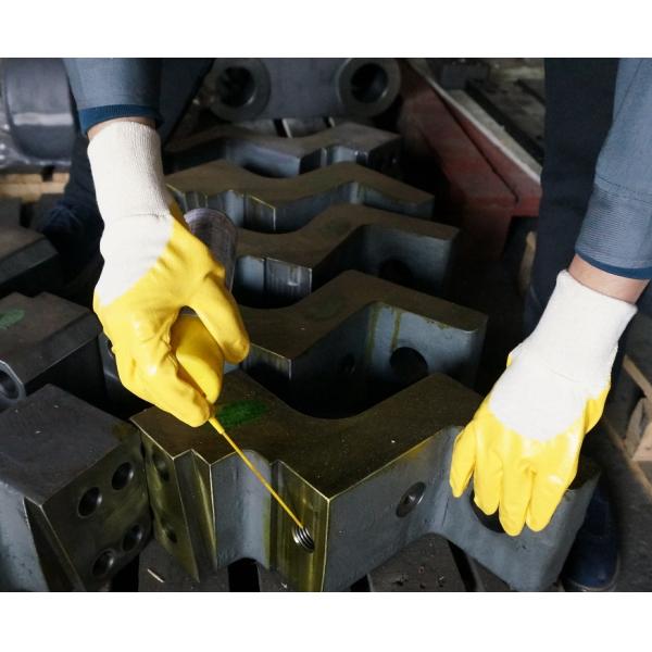 Вкладыша блокировки покрытия нитрила перчатки половинного водостойкие