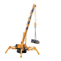 Motor Mini Spider Crane elétrico de Ton Spider Crawler Crane Diesel do CE 5