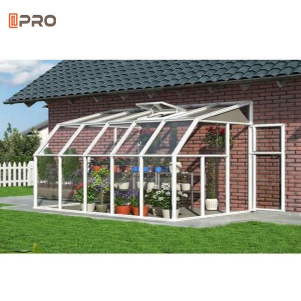 Big Outdoor Flat Roof Glass Florida Room Pvc Film Framing