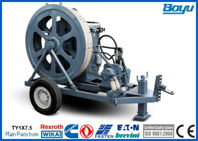 linha tensão de 7.5kN ADSS OPGW que amarra o tensor passivo do cabo do equipamento com 1 velocidade da roda 40m/min do sulco 1100mm Bull