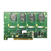 Fabricação 0.15mm automotivo rígida da placa de circuito impresso de PCBA
