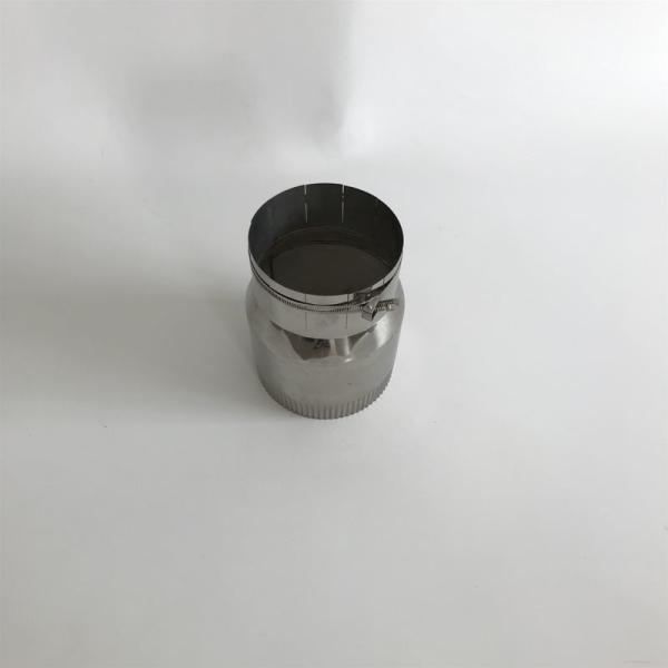 Adjustable Adaptor Single Wall Chimney , 4 Single Wall Vent Pipe Flexible Liners