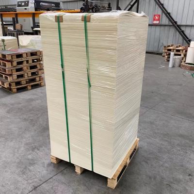 Folha de papel revestida de PE de parede única para copos de papel impermeáveis