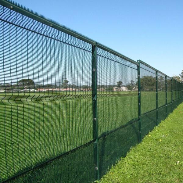 Galvanized South Africa 358 Anti Climb Clearvu Mesh Fence
